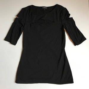 Express cut out shirt