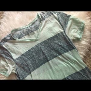 Pacific Sunwear Shirts - ⚡️FLASH SALE⚡️ Pastel striped V neck Pacific Sunwear Shirts - ⚡️FLASH SALE⚡️ Pastel striped V neck