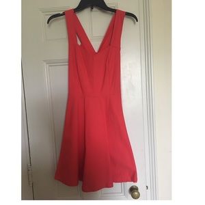 Fun red summer dress originally from Fedora