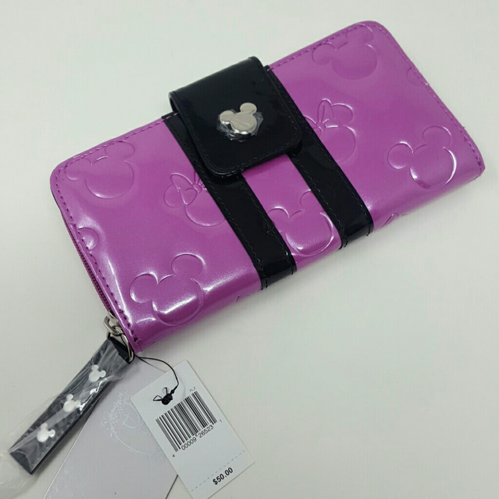 ❌SOLD❌ Disney Parks Embossed Loungefly Wallet - Picture 1 of 8