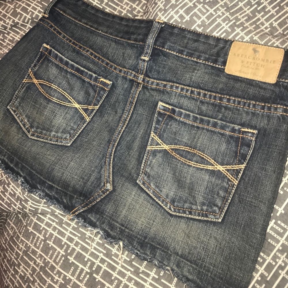 Abercrombie Denim Mini-Skirt Size 4
