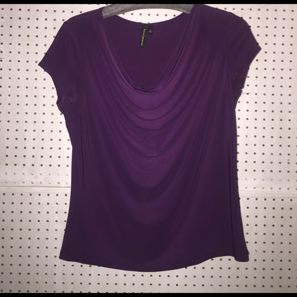 Susan Lawrence Large Purple Blouse