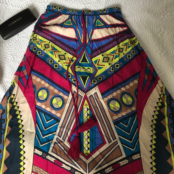 🔥Exotic Tribal Flying Tomato long Skirt🔥 - Picture 2 of 4