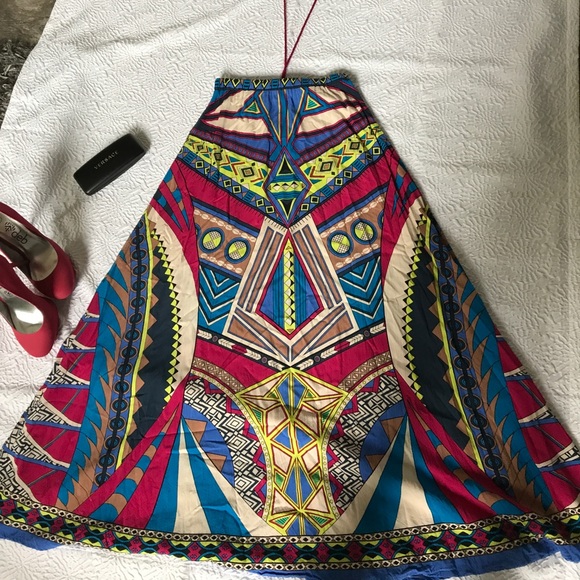 🔥Exotic Tribal Flying Tomato long Skirt🔥 - Picture 3 of 4