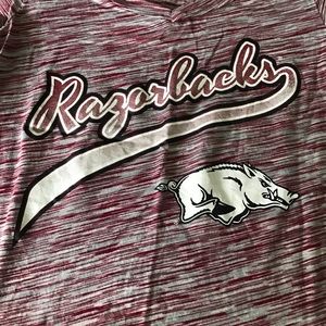 Perfect condition Arkansas razorback tee