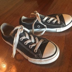 YOUTH SIZE 13 BLACK CONVERSE