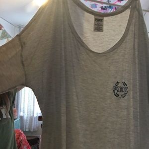 Pink long sleeve top