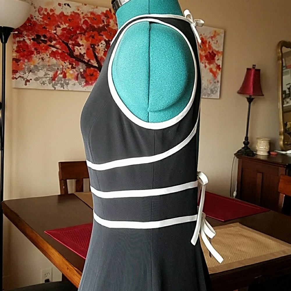 MOVING SALE! Floor-Length Open Back Dress - Picture 2 of 5