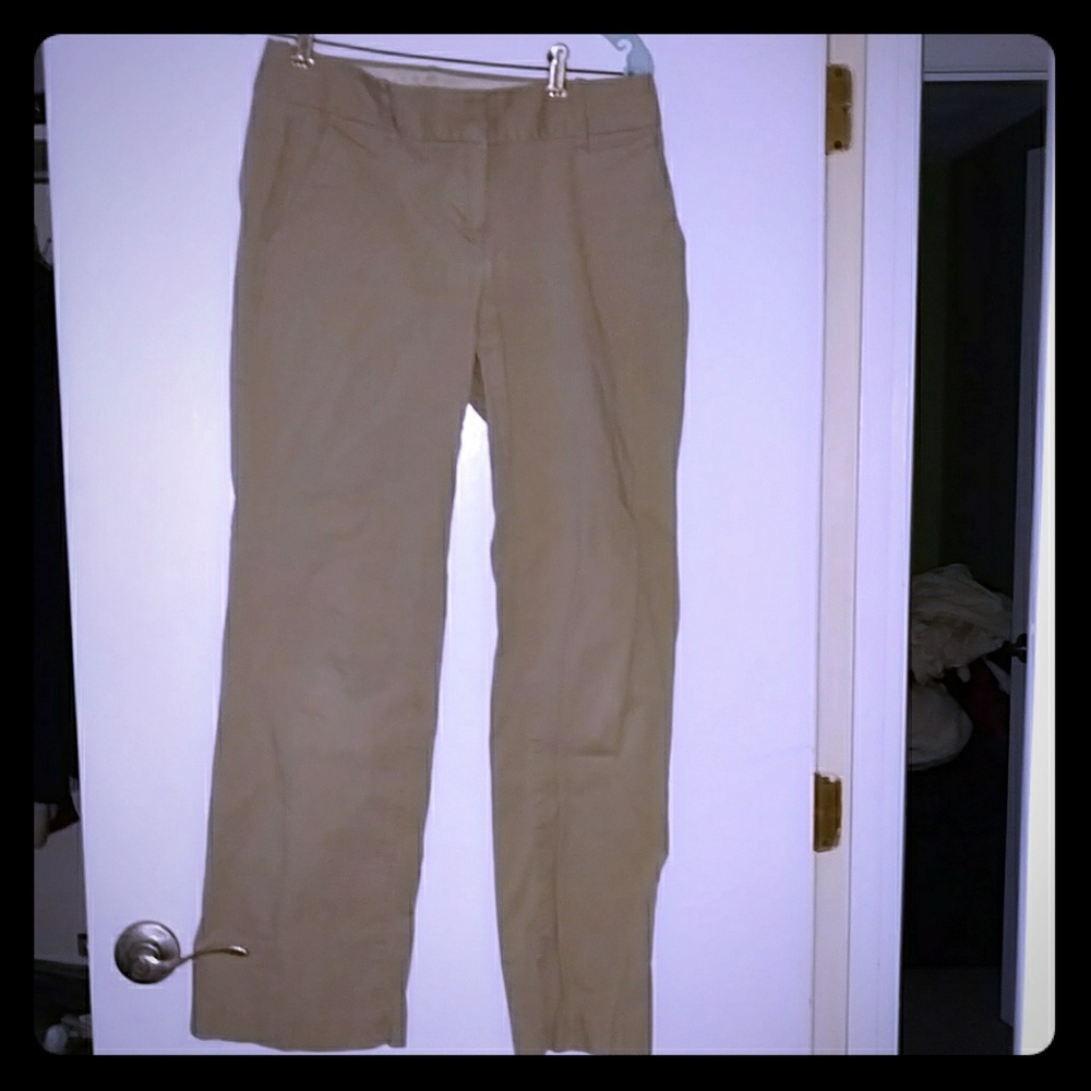 J.crew city fit chino- perfect for work!
