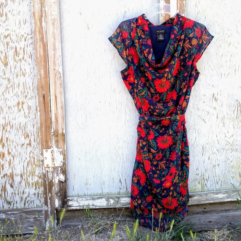 MM Couture floral dress