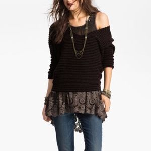 Free People bumblebee sweater