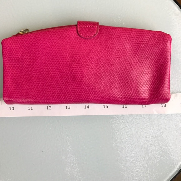 Hot Pink Clutch Wallet - Picture 6 of 6