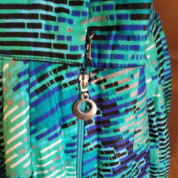 *Sold on Mercari* Ankara skater skirt - Picture 2 of 4