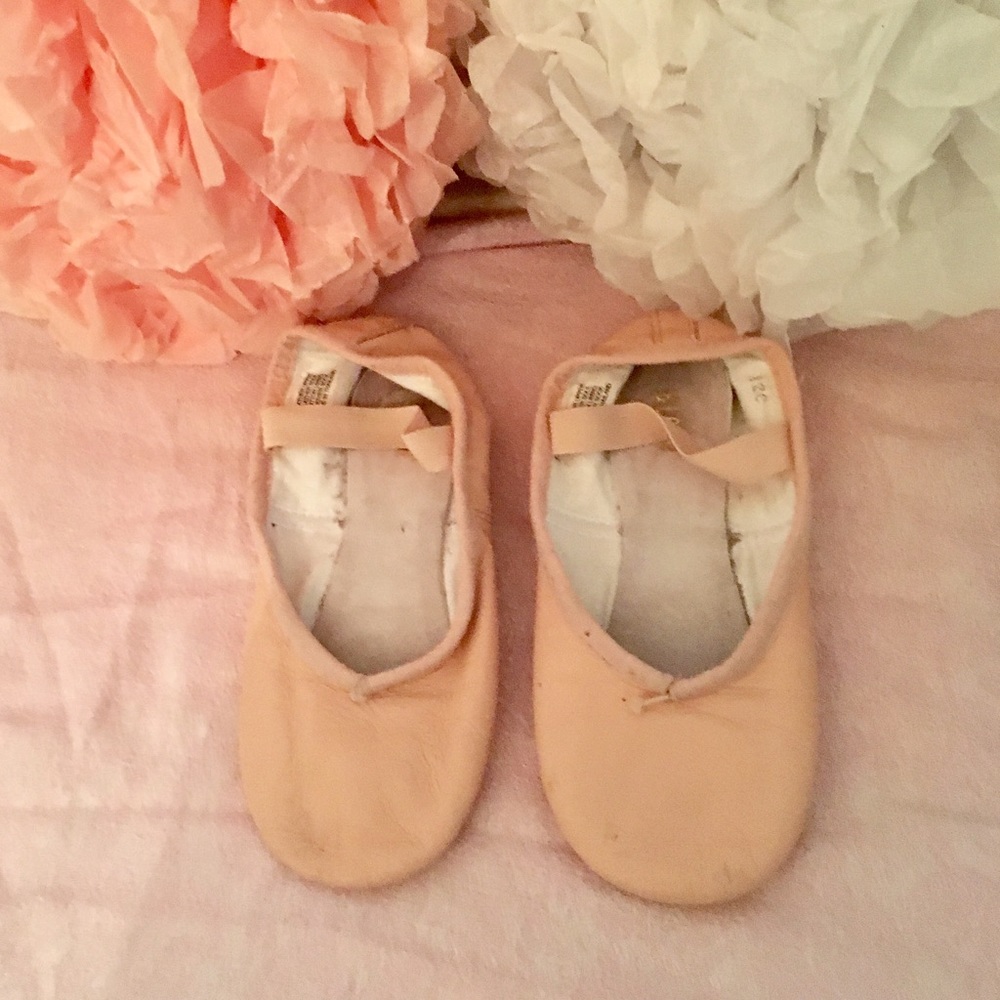 Bloch Kid’s Leather Full Sole Ballet Shoes 12C