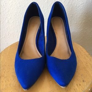 Cobalt blue heels