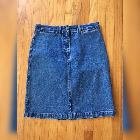 Vintage jean skirt - Picture 2 of 6