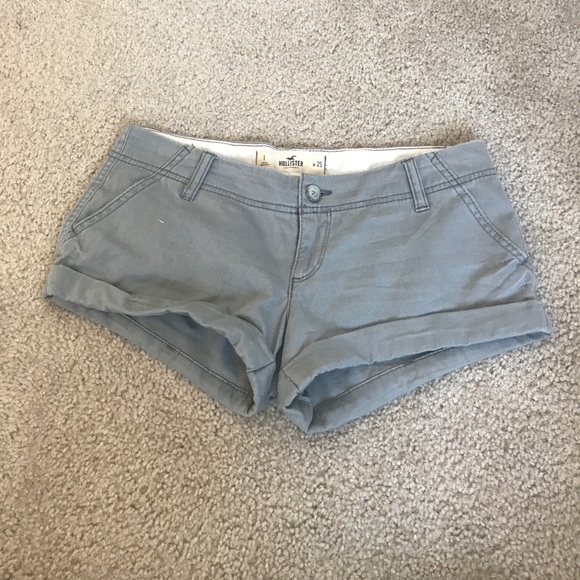 Hollister Pants - Hollister grey shorts Sz 1 Hollister Pants - Hollister grey shorts Sz 1