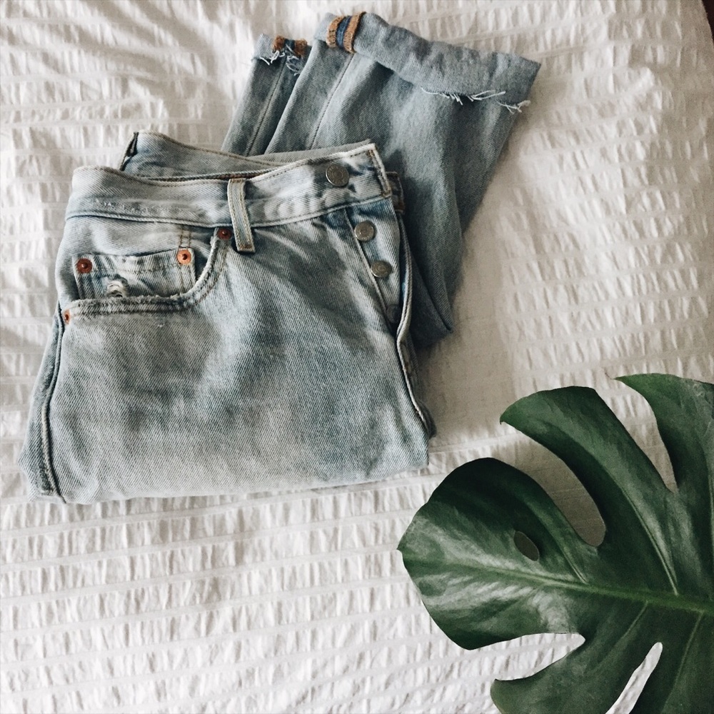 Levi's 501 button fly