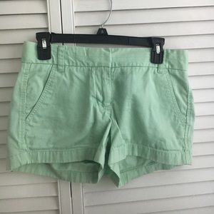 J Crew 3" Chino Shorts