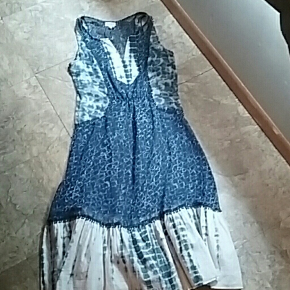 Beautiful small meadow rue dress