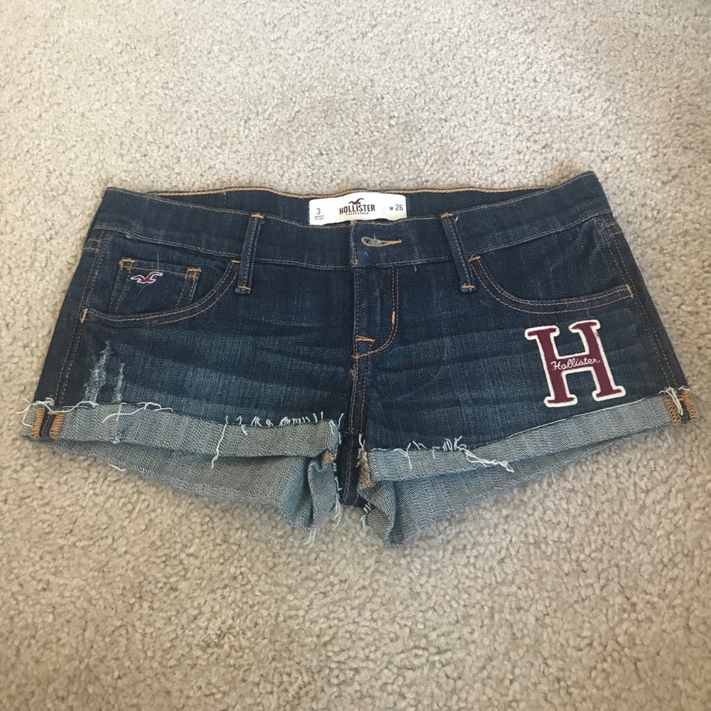 Denim Hollister Shorts Sz 3