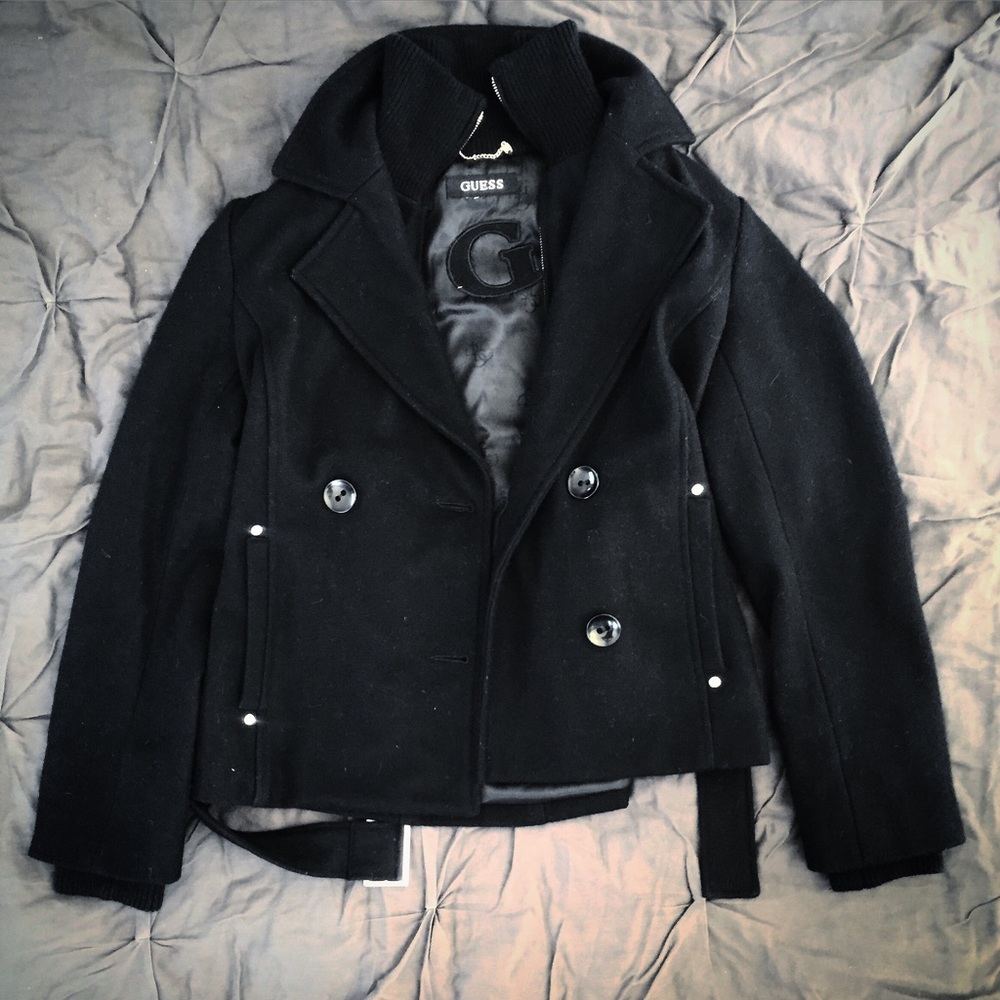 Women's GUESS Wool Coat