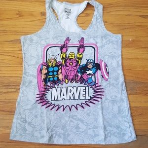Marvel Comics Tanktop - Pink accents