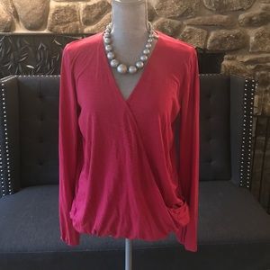 New w/tag Velvet by graham and Spenser drape shirt