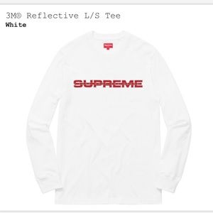 Supreme 3m reflective tee