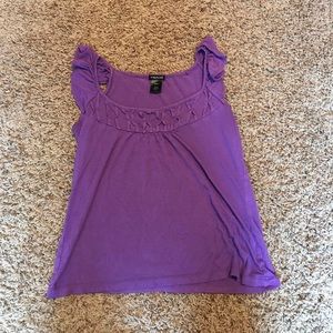 Purple tank top