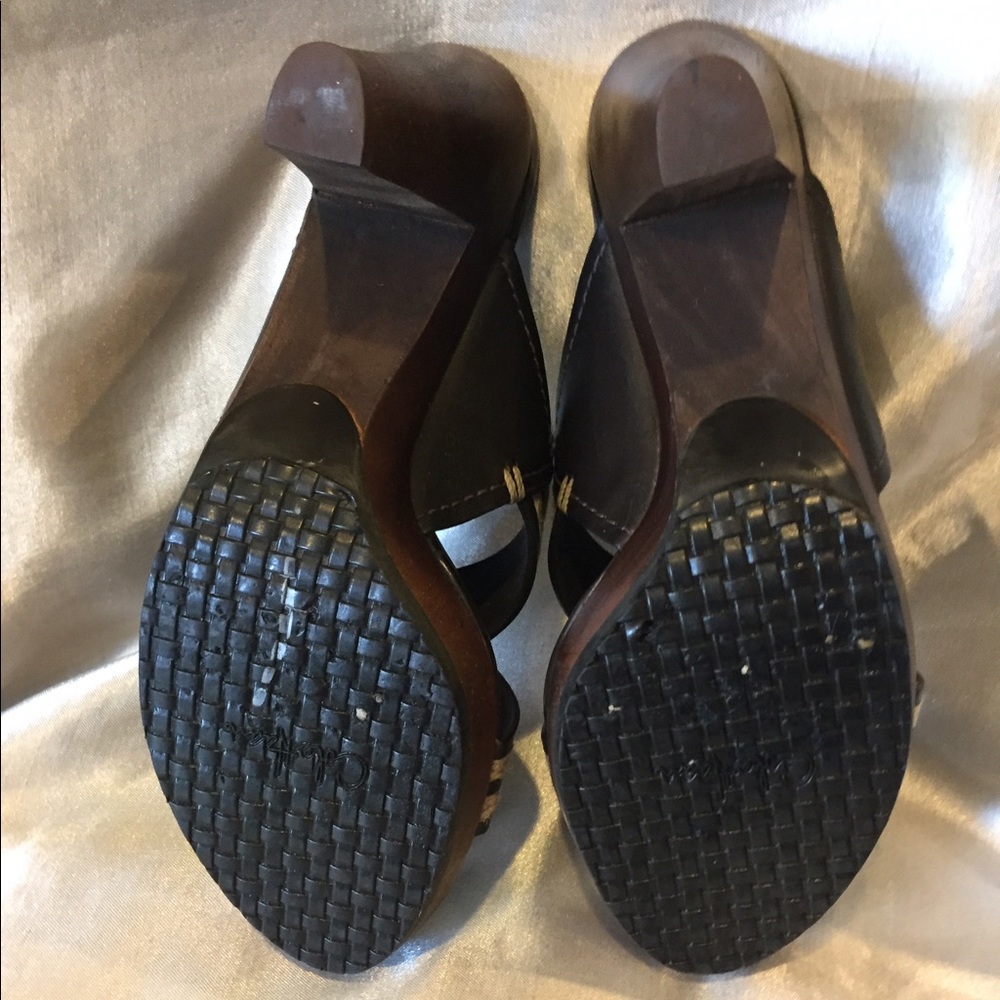 ❎sold❎ Haan Brown and tan  Sandals Size 7 - Picture 6 of 8