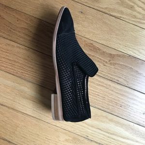 Jeffrey Campbell Barkley Black Suede Loafer