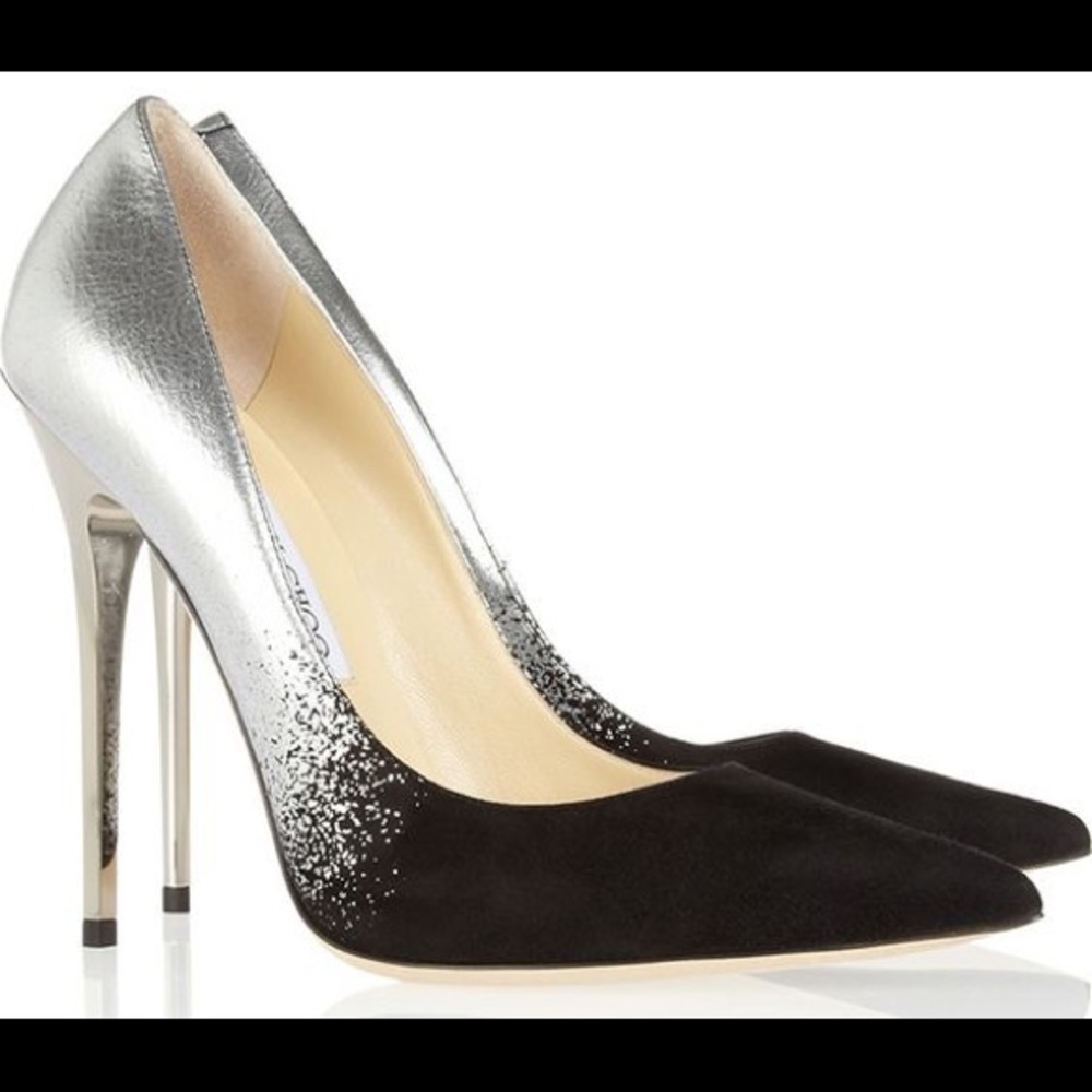 JIMMY CHOO ANOUK - Black & Silver