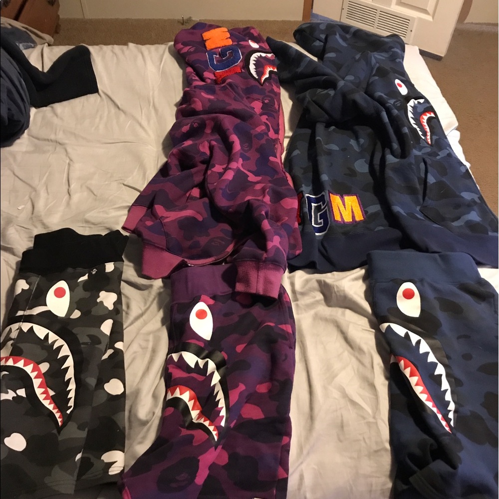 Bape sets all 100%real with tags - Picture 8 of 8