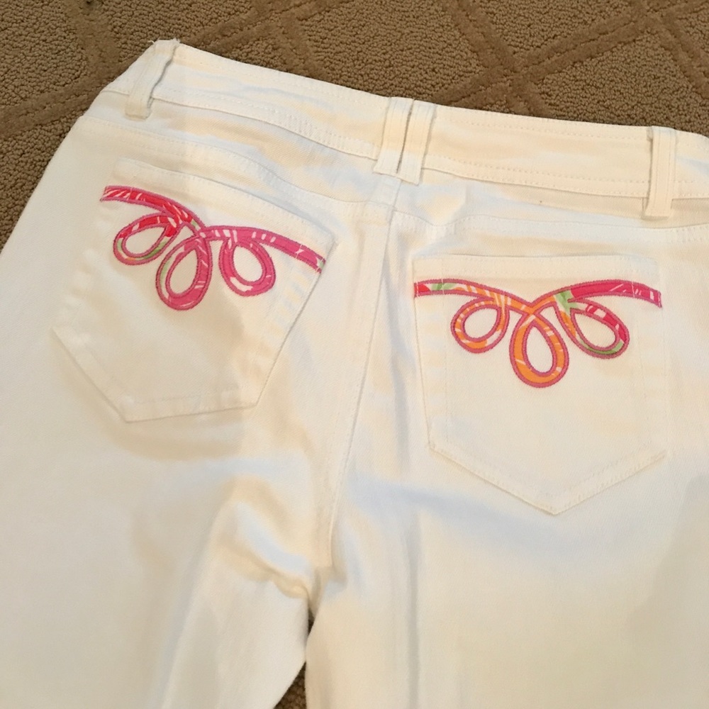 Lilly Pulitzer White jeans