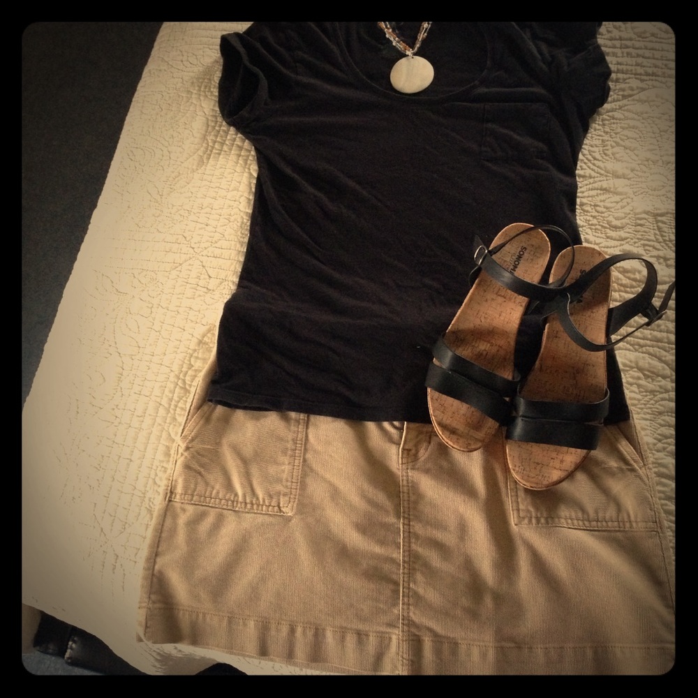 Gap Corduroy Mini Skirt