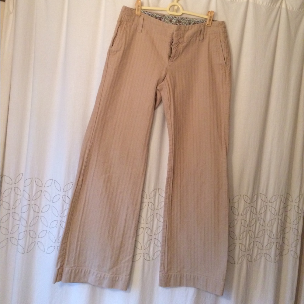 Wide leg trousers