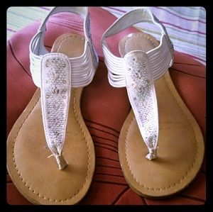 White Sandals