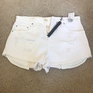 Forever 21 Shorts - White high waisted shorts 28 Forever 21 Shorts - White high waisted shorts 28