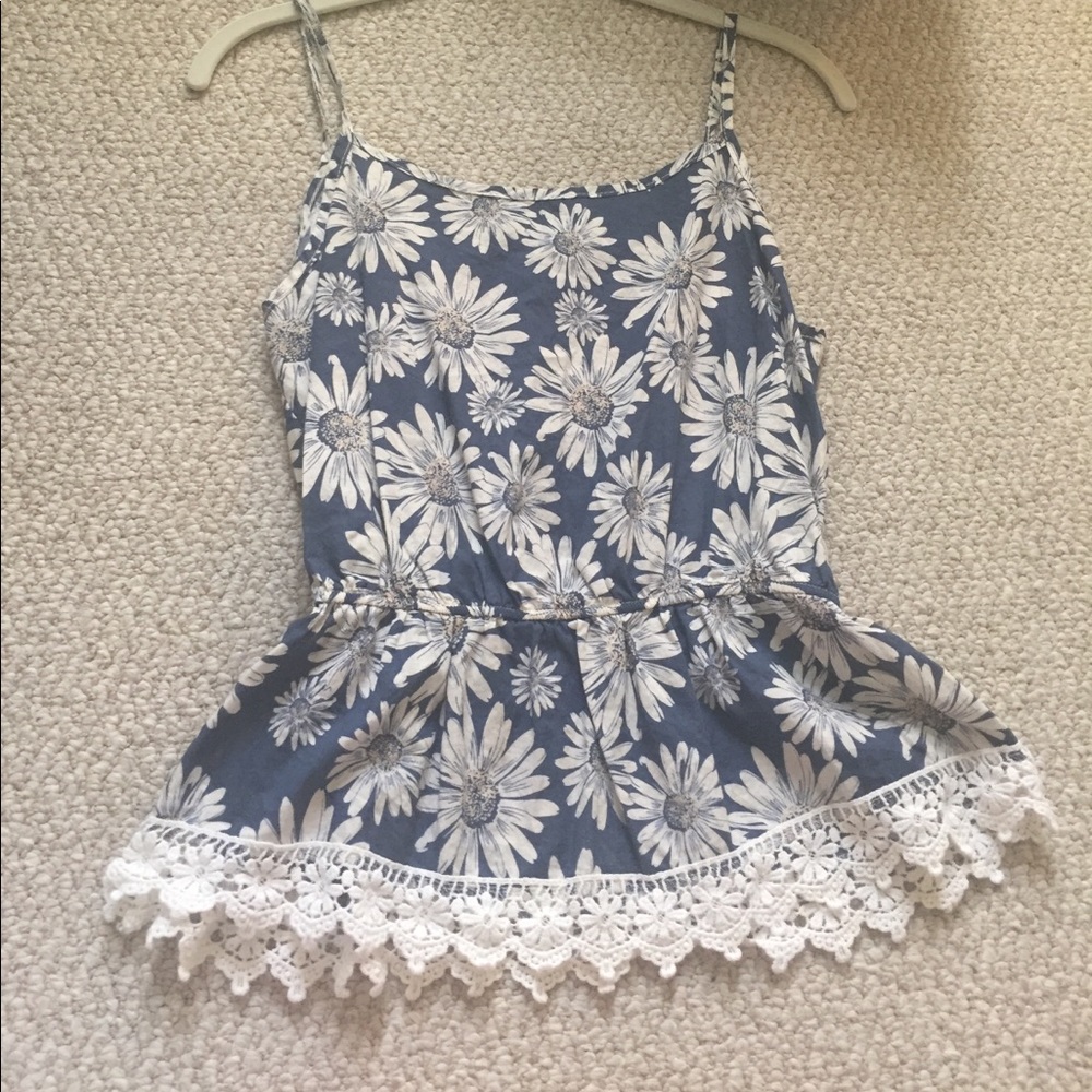 women's sun flower top