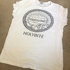 Zara Tops - Zara Holy Bite white shirt S Zara Tops - Zara Holy Bite white shirt S