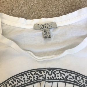Zara Tops - Zara Holy Bite white shirt S Zara Tops - Zara Holy Bite white shirt S