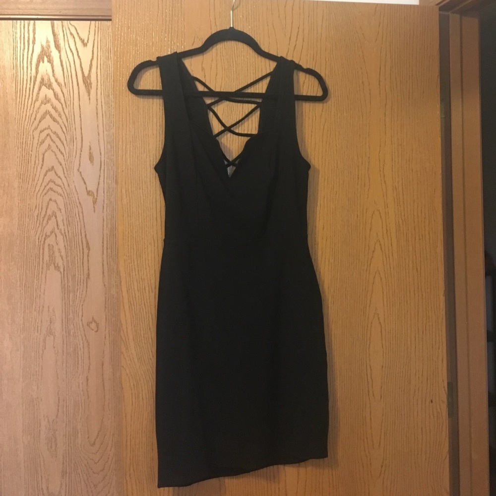 Charlotte Russe black dress.