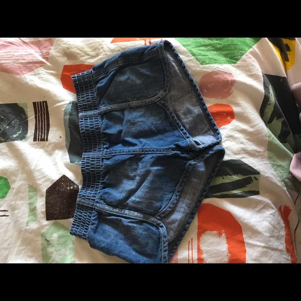 Hollister jean shorts