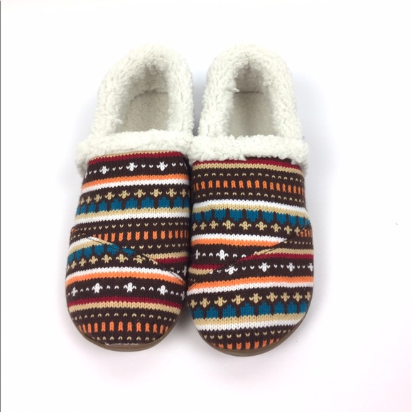 Tom's Youth Fair Isle Slipper 6 - Picture 2 of 5