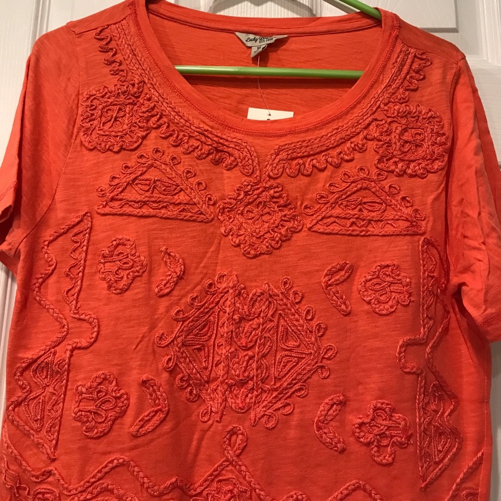 Lucky Brand Coral Shirt