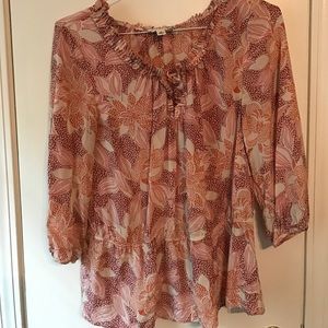 Beautiful Spring Peplum blouse from Banana