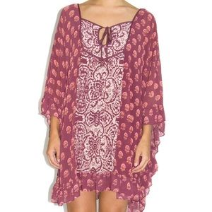 Free People ruffle dress
