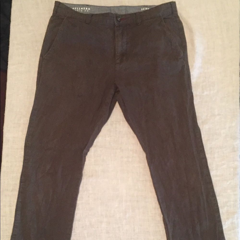 Bullhead Denim Brown Skinny Jeans 31/32