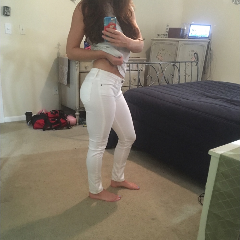 AG Adriano Goldschmied - Cig Leg - White Jeans
